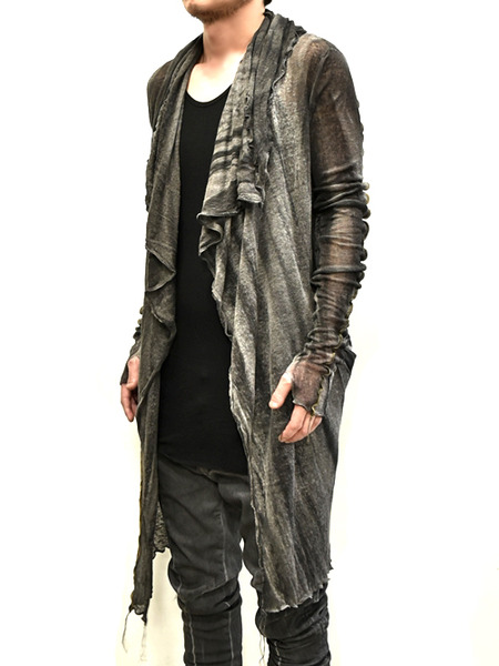 Nostra wrapping cardigan 着用 通販 GORDINI002