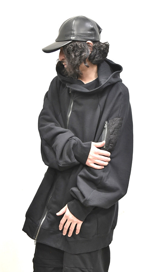 JULIUS MA-1 Style Hoodie 通販 GORDINI002