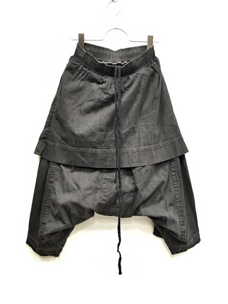 JULIUS layerd crotch gray ÄÌÈÎ GORDINI001