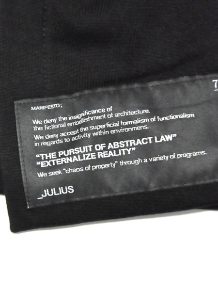 JULIUS ¥Ü¥ê¥å¡¼¥à¥Í¥Ã¥¯ black ÄÌÈΡ¡GORDINI007