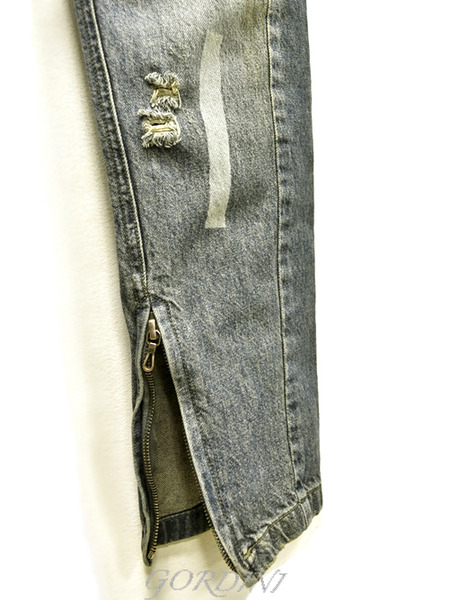 JULIUS rider pants indigo 通販 GORDINI006のコピー
