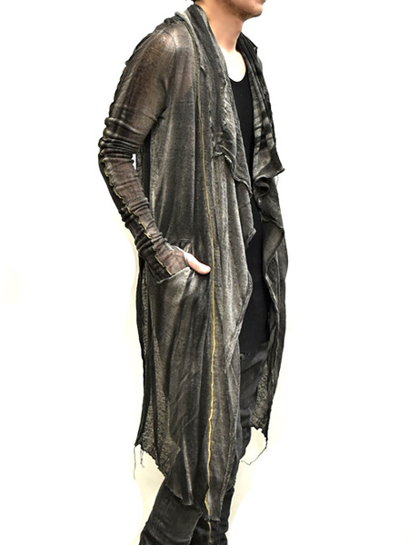 Nostra wrapping cardigan 着用 通販 GORDINI006