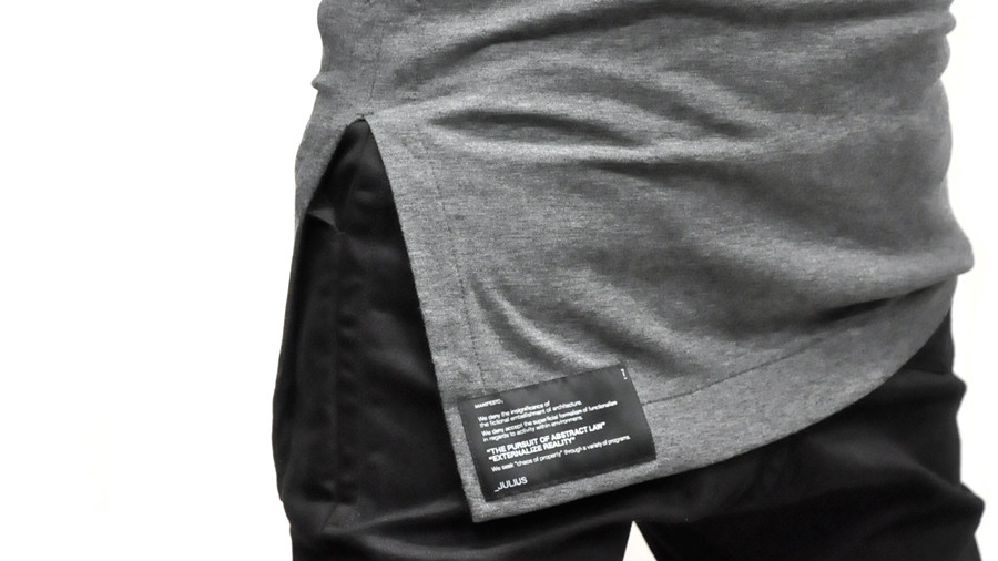 JULIUS ¥Ü¥ê¥å¡¼¥à¥Í¥Ã¥¯ gray ÄÌÈΡ¡GORDINI019