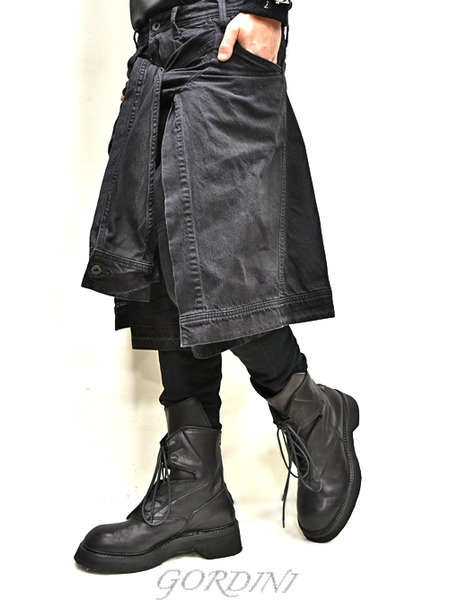 JULUS layered pants 通販 GORDINI007のコピー