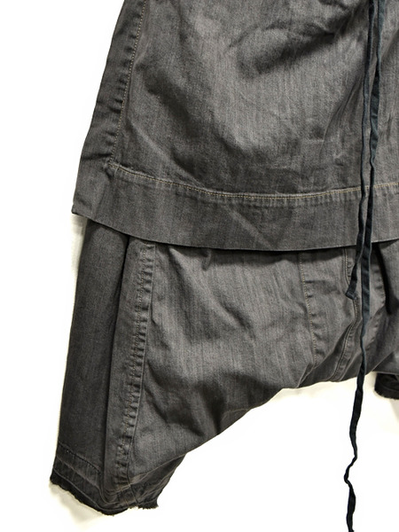 JULIUS layerd crotch gray ÄÌÈÎ GORDINI003