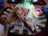 じぶぅんち から揚げ定食 あっぷ〜