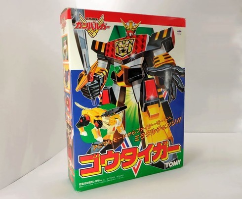 TOMY 元気爆発 ミラクルチェンジ ガンバルガー ゴウタイガー 1982 TOMY 元気爆発 ミラクルチェンジ ガンバルガー ゴウタイガー 1982