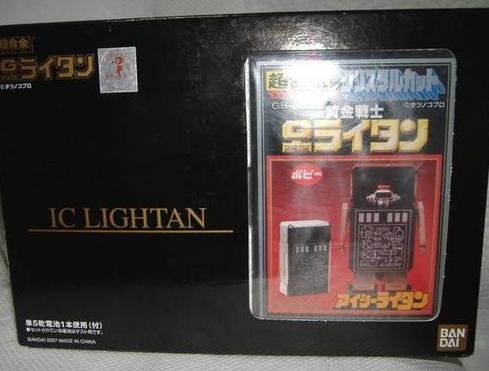 BANDAI 超合金黄金戦士ダイラタン IC LIGHTAN アイシーライタン GB-86 超合金 クリスタルカット アイシーライタン(復刻）レビュー