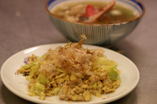 豚バラ肉とキャベツの炒め物