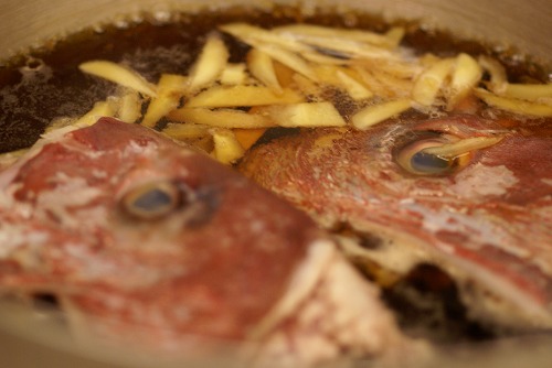 鯛のあら煮