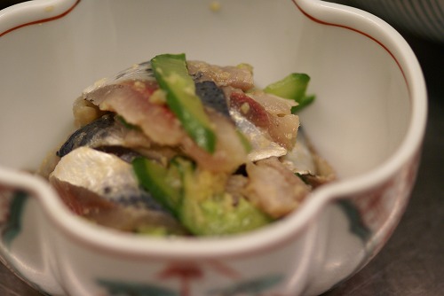 鰯の酢〆