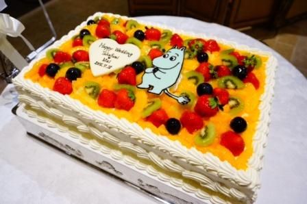 ムーミンケーキ