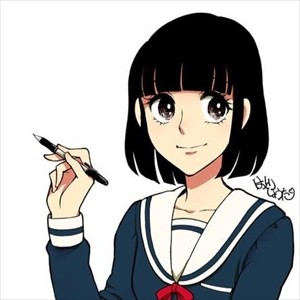 「日ペンの美子ちゃん」のアニメCM、美子ちゃんは平野綾、ニャンコは杉田智和