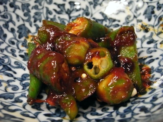 R0028538_オクラのコチュジャン炒め_20101104