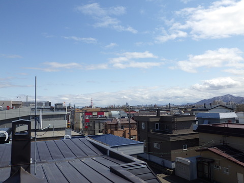 屋根からの景色