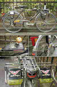 おされ?自転車
