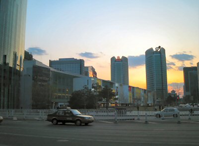 北京夕暮れ