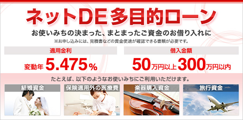 多目的ローン 三菱東京UFJ銀行