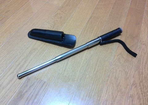 ノーベル工業製41型警棒用革ケース③ 高くっ