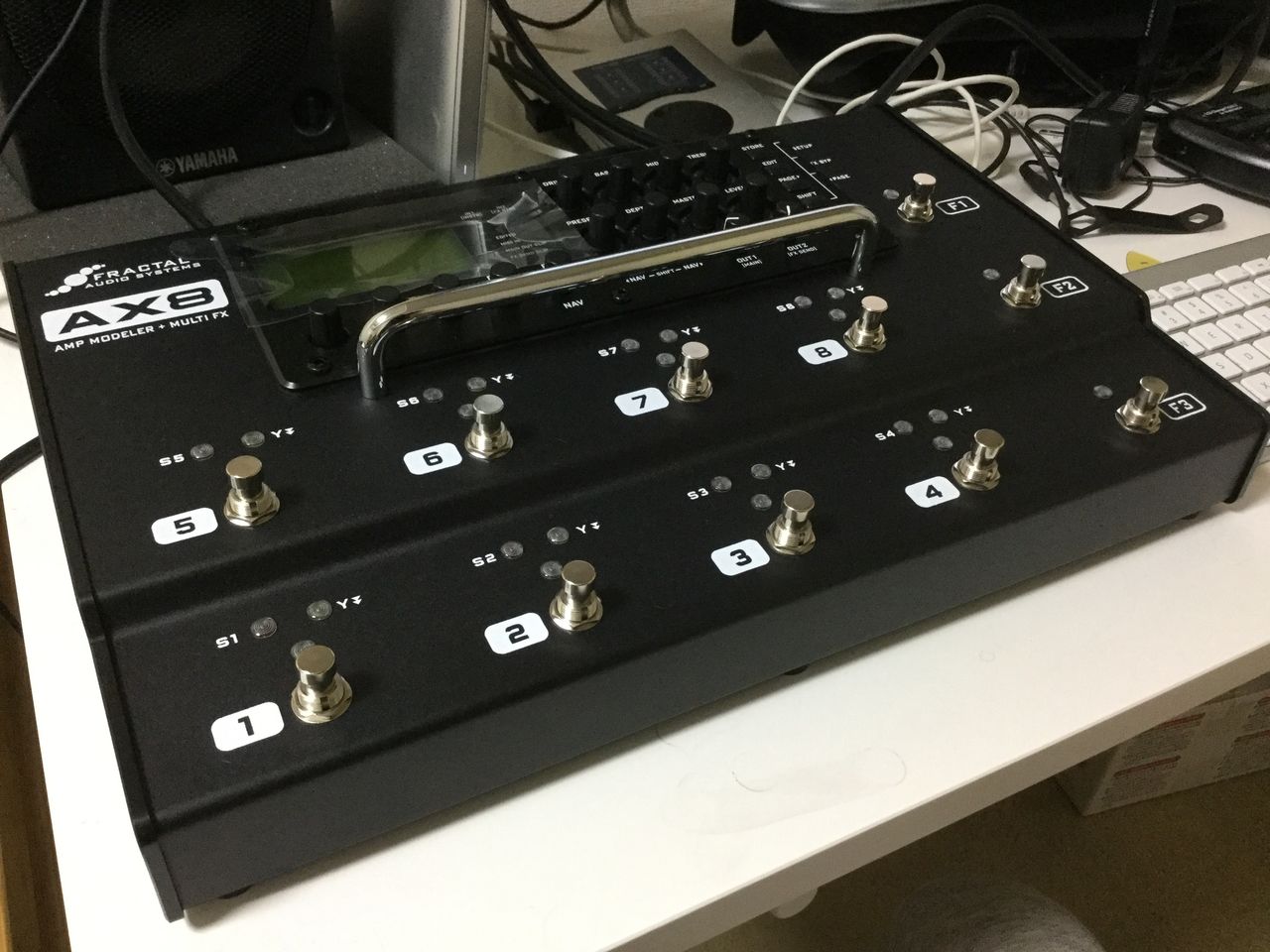 Fractal Audio Systems AX8 即席レビュー。 : 歪のソムリエ Fractal Audio Systems AX8 即席レビュー。 : 歪のソムリエ