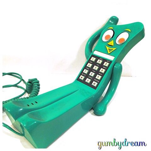 LEWCO Gumby Phone 1980s : LIFE IS GOOD BLOG