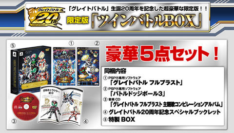 グレイトバトル フルブラスト ツインバトルBOX (初回封入特典:アシストキャラクター6体が入手できるプロダクトコード同梱)
