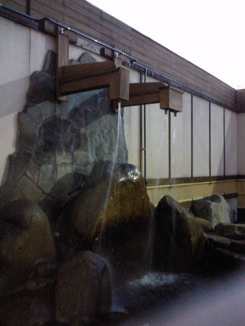 天神の湯 打たせ湯