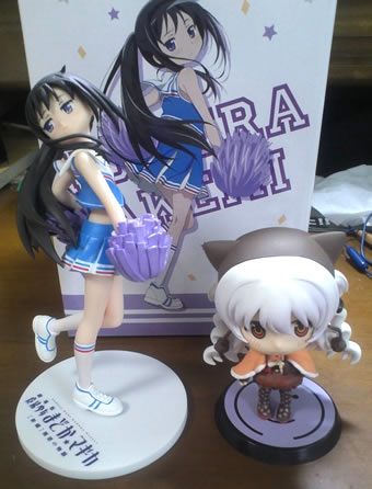 チアガールほむら比較