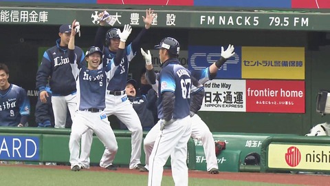 西武12安打11得点の大勝! 山川6号3ラン&森2号ソロ、高橋光は2勝目