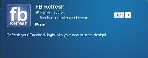 Chromeエクステンション/FB Refresh - Chrome Web Store
