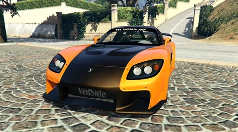 【gta5 Pc版】ワイスピ車mod「マツダ・rx7 Veilside Fd3s」登場！ グランド・セフト