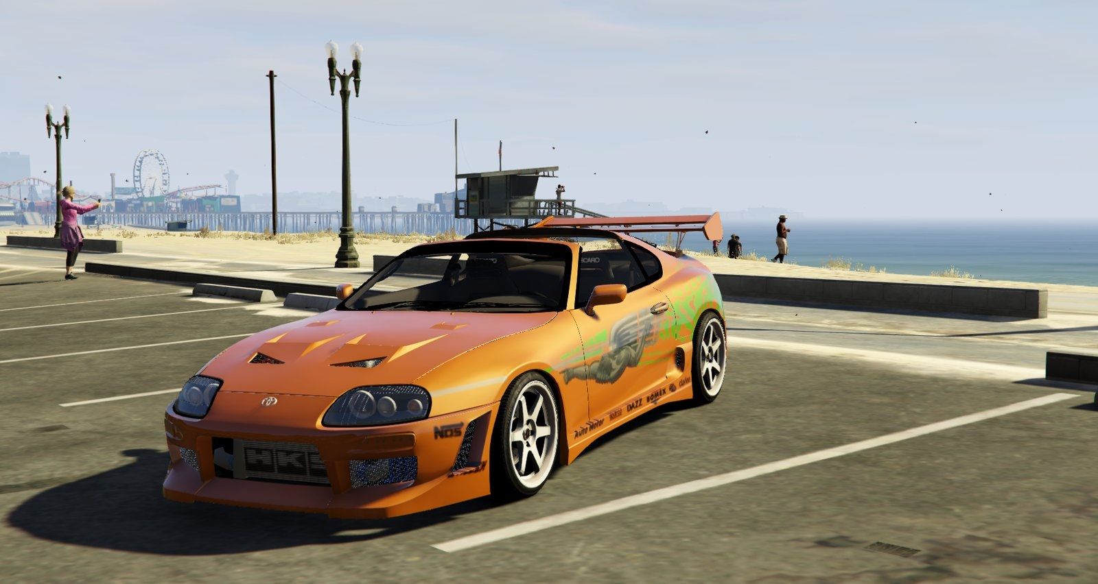 【GTA5 PC版】ワイスピ車Mod「トヨタ スープラ JZA80」登場 ...