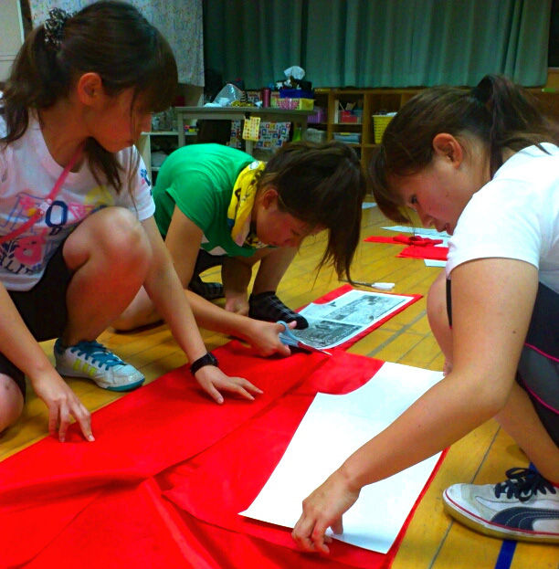 〜学校法人 きたの学園 〜 マーチングの衣装つくりと運動会の企画。