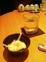 一刻プレミアム(500円)とお通し