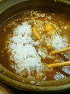 ラストはやっぱしご飯をぶち込まないと気が済みませぬ。