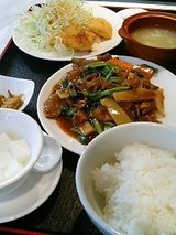 北京老舗 日替わりサービス定食(780円)