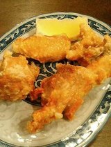 桔梗屋 若鶏の唐揚げ(380円)