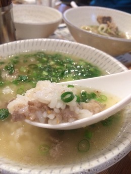 でんがな駅南 肉吸いめし (2)