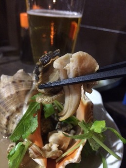 貝料理 小南石 さざえ