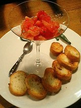 トマトのブルスケッタ