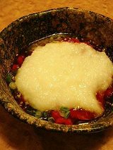 肉の大月 山芋とろろユッケ