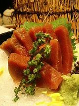本マグロ刺し(880円)
