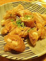 肉の大月 ロースすじ(600円)