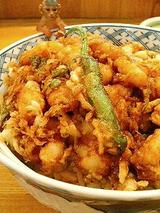 名物のかき揚げ丼