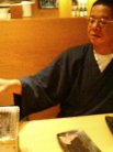 常に焼いてくれる大将。