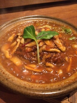 百太郎飾磨店 煮込みハンバーグ