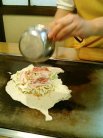 お好み焼道場 豚焼(470円)