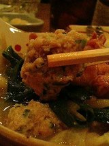 地鶏亭 地鶏つみれ(580円)