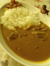 ビーフカレー(600円)