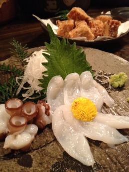居酒屋遊膳 タコ刺身